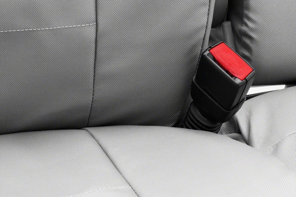 For Ford Freestar 04-07 Cordura Ballistic 2nd Row Light Gray Custom Seat Covers Foto 4 de 4