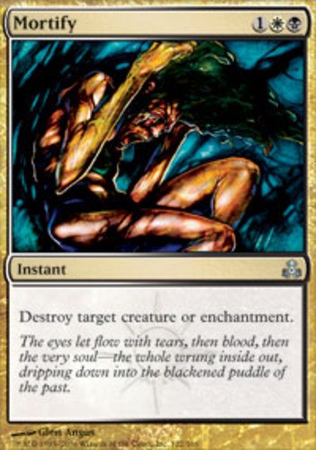 1x Mortify - Foil Moderate Play MTG Magic - Kid Icarus -