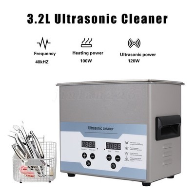 3.2L Ultrasonic Cleaner with Digital Timer & Heater