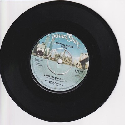 Michael Zager Band   Let's All Chant (UK) ++ used ++