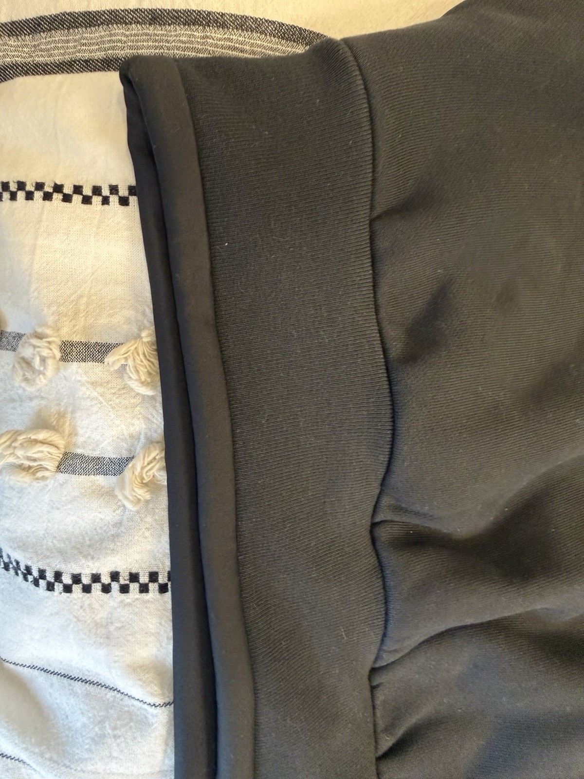 adidas Fear of God Athletics Fleece Hooded Logo Black Pullover Hoodie Men's M thumbnail 11