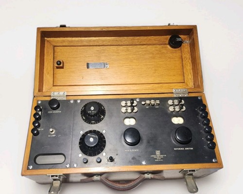 ANTIQUE Leeds and Northrup NO.8662 Portable Precision Potentiometer
