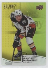 2021-22 Upper Deck Allure Rainbow Yellow Green Mason McTavish #R-3 0bv