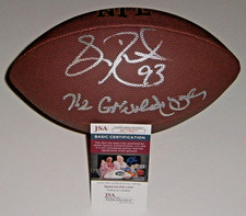 PACKERS Gilbert Brown signed football w/ The Gravedigger AUTO JSA COA Autograph