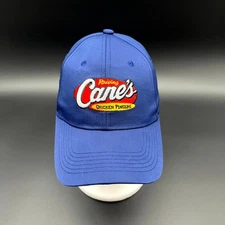Raising Cane's Hat Unisex Blue Baseball Cap Strapback Embroidery Adjustable