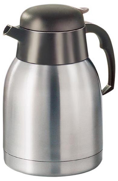 1,5L Isolierkanne „Susi“Mattierter Edelstahl Doppelwandig Thermoisoliert-image