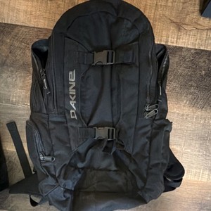 DAKINE Black Nylon Winter Sports Backpack Shoulder Strap Padded
