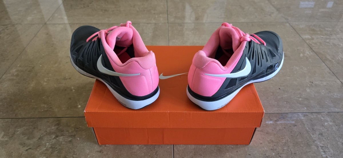 Nike ZOOM VAPOR 9 TOUR ブラック/ピンク Nike Federer Zoom Vapor 9 Tour Pink/Black Men's US Size 9.5