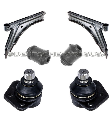 VW Rabbit Cabriolet Control Arm Arms Ball Joint Joints 171407153D + 171407365F - Picture 2 of 2
