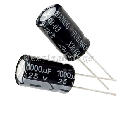 1000uF 25V Electrolytic Capacitor 10x17mm 105C - JWCO at ₹ 2/piece | Polarized Capacitors in Mumbai | ID: 2855125510873