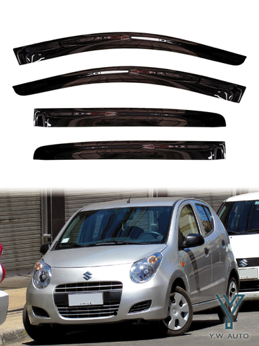 For Suzuki Alto 2009-2014 Window Visor Vent Sun Shield Rain Guard Door Visor - Picture 2 of 6