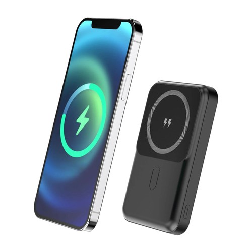 Silver Label Fast Charge Universal 5000mAh Wireless Magnetic Power Bank - 第 6/6 張圖片