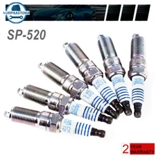 6Pcs SP-520 Platinum Spark Plugs For Ford Motorcraft SP520 CYFS12F5