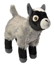 NEW WILD REPUBLIC PLUSH CUDDLEKINS 8" KID GOAT CUDDLY SOFT TOY TEDDY