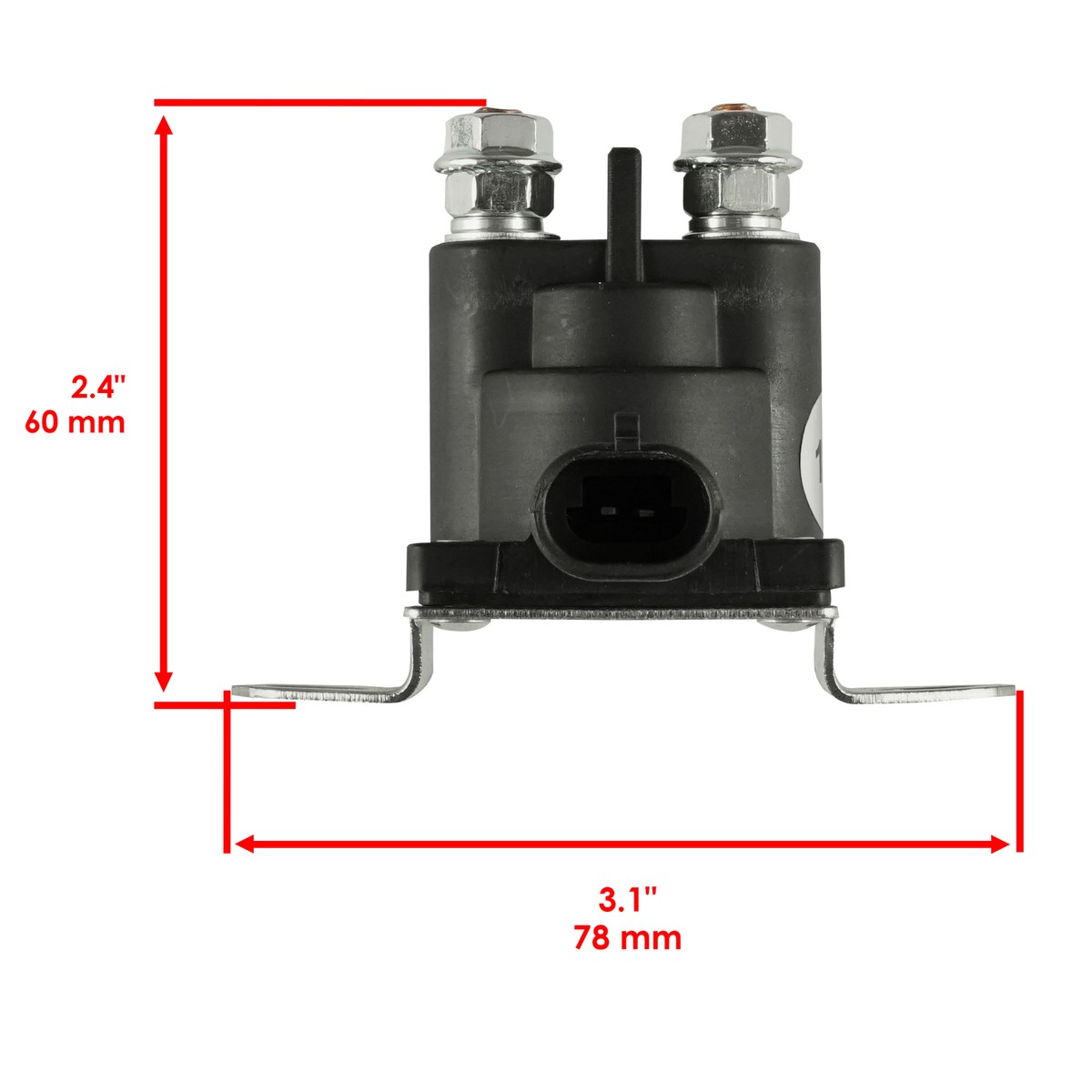 Caltric Starter Solenoid Relay For Polaris Jet Ski Freedom 700 – Replaces 4010228, 4010401