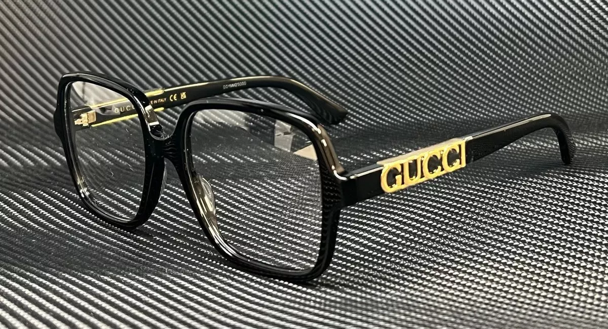 Gucci GG1025O 003 51mm - Eyeglasses Black