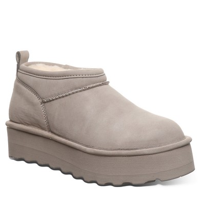 Bearpaw Retro Super Shorty Vegan Women's Winter Boots - 3132w Stone - 7 Medium
