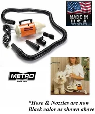 Metro PRO Air Force Cadet Pet Grooming Compact DRYER Hair Coat Fur DOG Cat 1/3hp