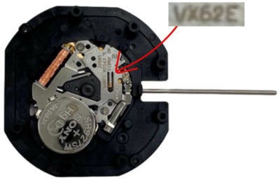 Hattori VX62 Date At 3:00 3Hand Seiko Quartz Watch Movement