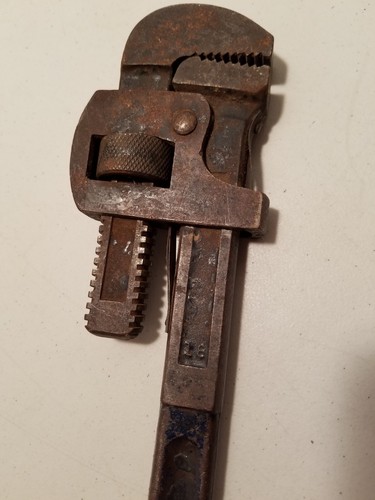 Antiker ECHTER WERT * Nr. 18 - verstellbare 18" Rohrzange 4,5 Pfund Klempner/Mechaniker - Bild 6 von 11