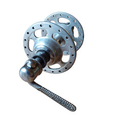 Mozzo posteriore Campagnolo flangia alta 36H 120mm 5 velocità sgancio rapido Italia anni 70
