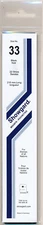 Showgard Stamp Mount Size 33/215 mm - BLACK - Pack of 22 (33x215  33mm)  STRIP