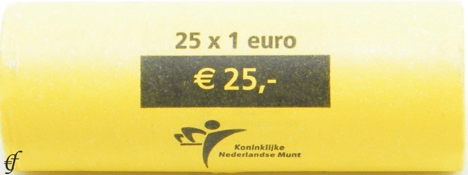 Niederlande Rolle 1 Euro 2003 mit 25 Münzen prägefrisch - Bild 1 von 1