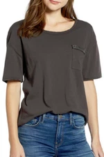 Splendid Embellished Tee Lead NWT $78