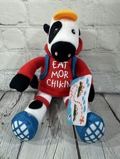 2023 Chick-fil-a Plush Cow Hiker With Backpack  Map 3432YH Stuffed Animal VGC 