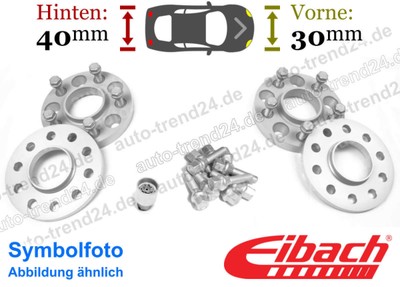 Spurplatten vorne 30mm, hinten 40mm/Achse u.a.: Audi A4 Avant 8W5 8WD 2015-2024