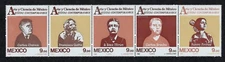 Mexico Scott 1335a Artists - Strip of 5 - Mint Never Hinged 