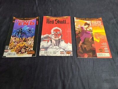 MARVEL BATTLEWORLD ULTIMATE END ISSUE #1  + Red Skull 3, Siege #3