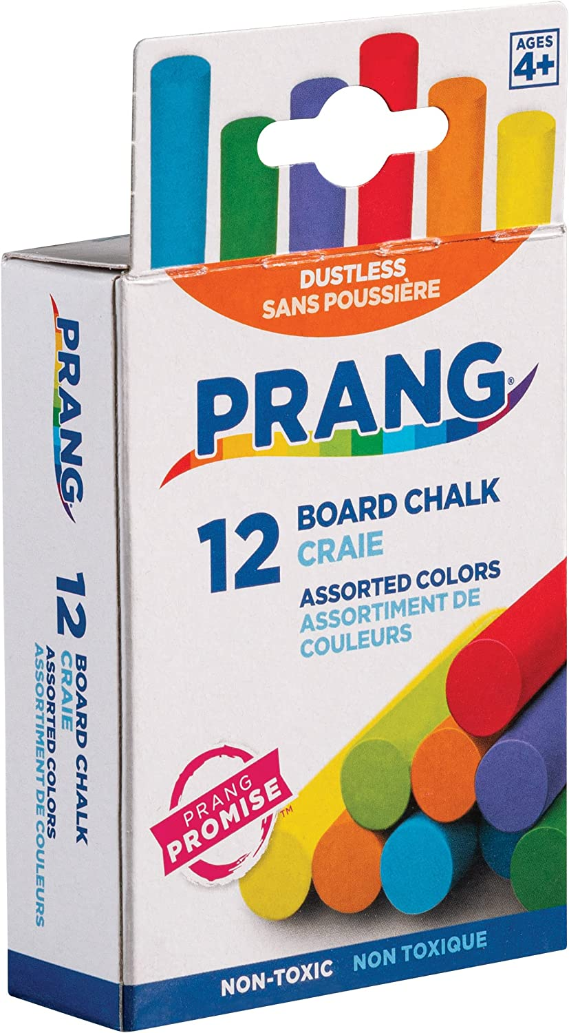Prang Board Chalk, Assorted Colors, 12 Count eBay