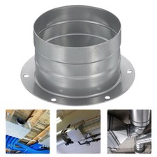 3 Inch Duct Connector Flange Metal Straight Pipe for exhaust Hose Flange New