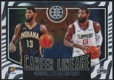 2020-21 Panini Illusions Paul George Career Lineage Insert Pacers Clippers #7