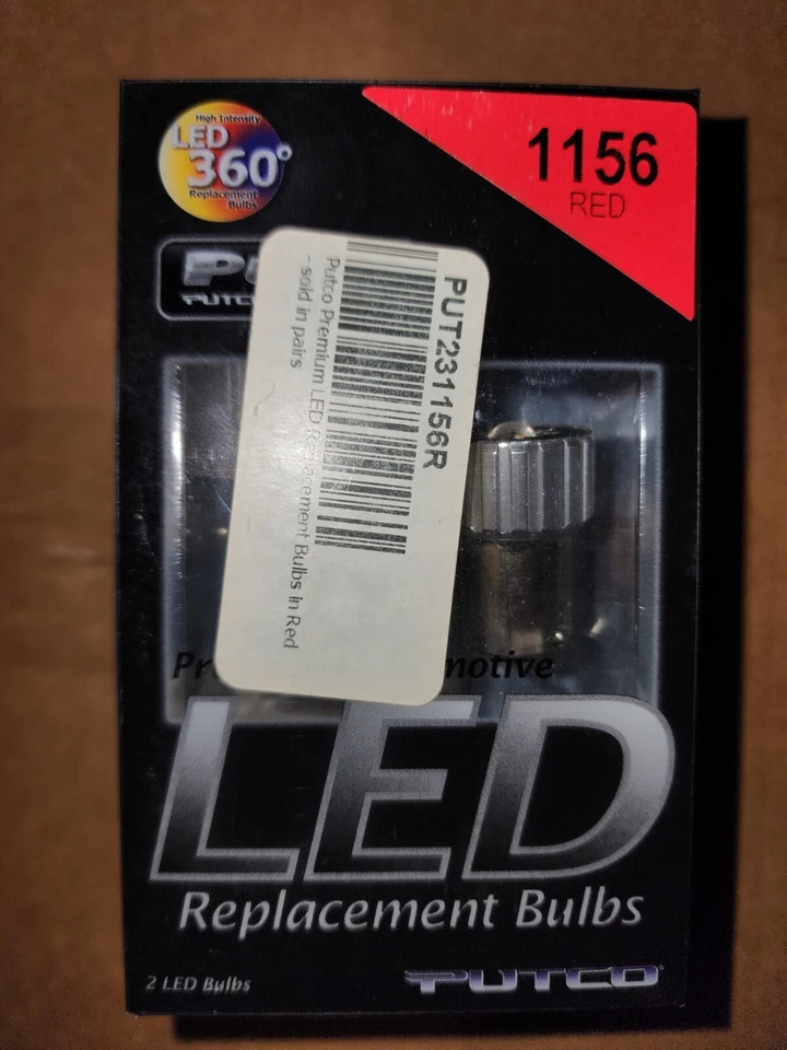Putco Lighting 231156R Universal Premium LED Bombilla de Repuesto LED ROJO Foto 4 de 4