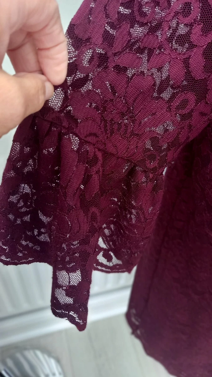 Debenhams pink cheap lace dress