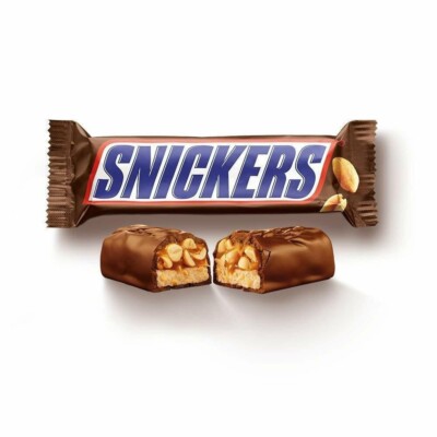 5 x Snickers Chocolate Bar - 45g free shipping
