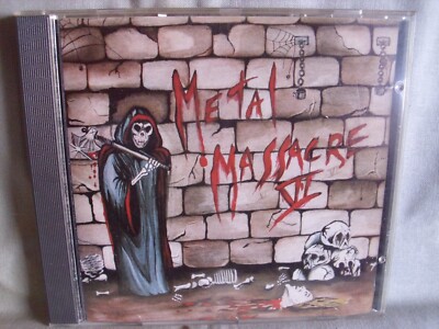Metal Massacre VI- Steamhammer 1988- No Barcode- CD-MID-PRICE-SERIE