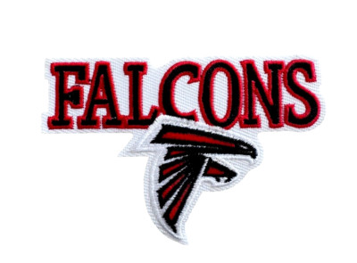 Atlanta Falcons NFL Football Team Logo zum Aufbügeln Aufnäher Patch