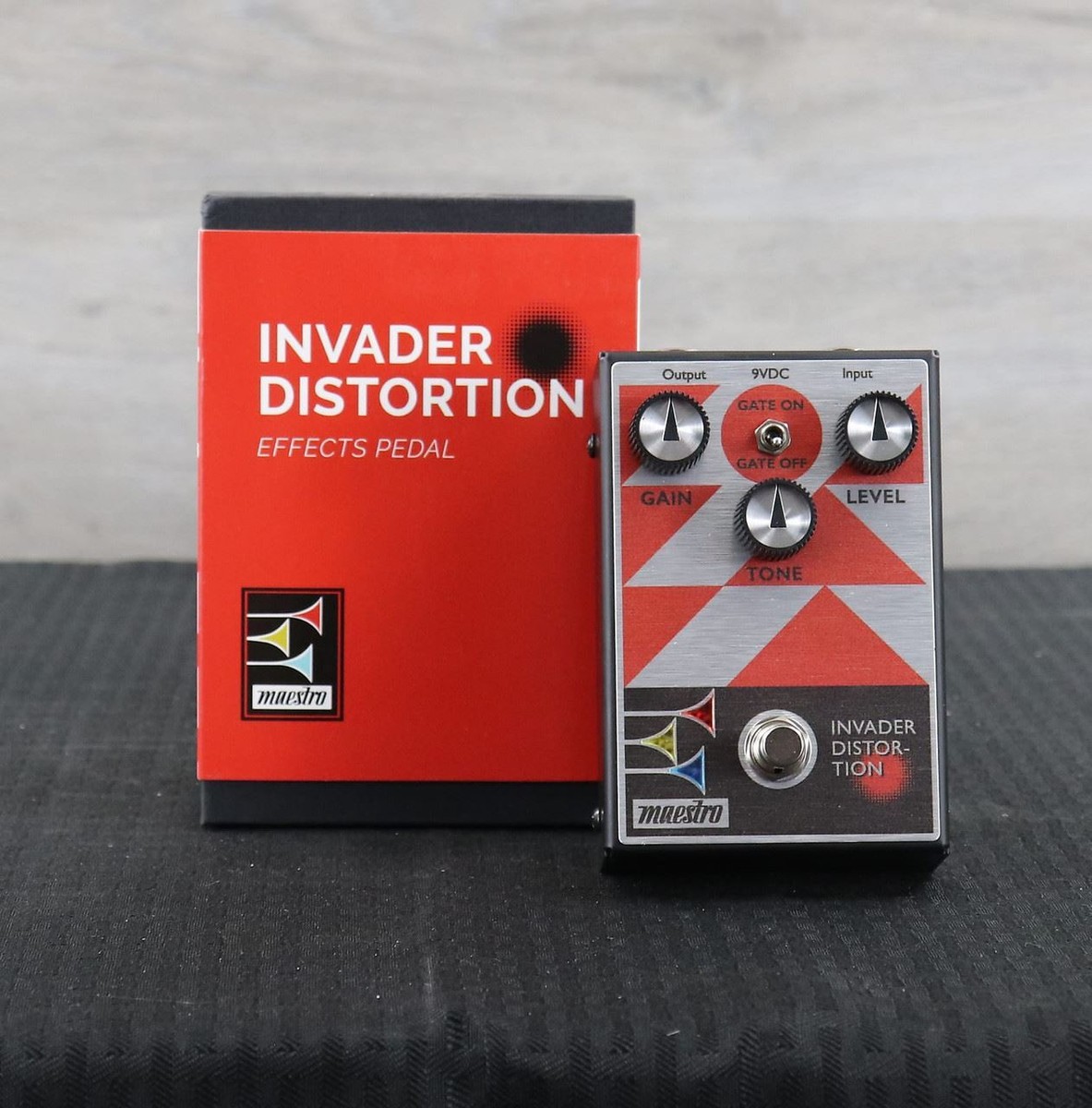Maestro Invader Distortion Red Graphic | eBay