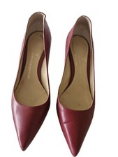 Versace 1969 Italia women red leather point stiletto heel (IT 39)