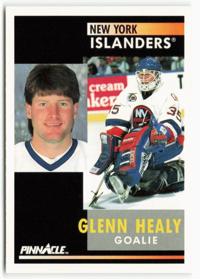 1991-92 Glenn Healy Pinnacle - New York Islanders