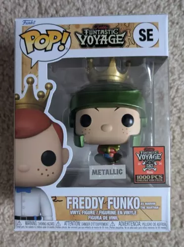 Funko - Online Fundays 2024 Metallic Freddy Funko as Marvin the Martian LE 1000