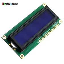 NEW 1602 16x2 Character LCD Display Module HD44780 Controller Blue For Arduino