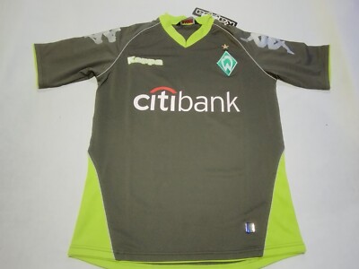 Kappa Werder Bremen 2007 2008 away soccer jersey football shirt , S , BNWT