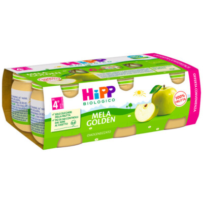 Goldener HiPP Bio-Apfel 6x80g