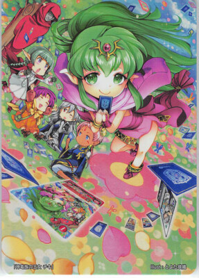 Fire Emblem 0 Cipher Marker Trading Card Tiki B16 Box Card FOIL Awakening Chiki