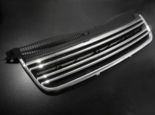Vw Passat B5.5 3bg Badgeless Dual Slat R Black Chrome Euro Grill R36 W8 01-05