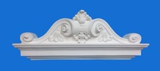 PANNELLO SOPRAPORTA IN GESSO -Art.187- (Prodotto laccato bianco)